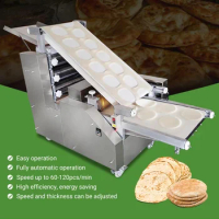 3000-6000pcs/hour Automatic Pancake Maker Making Tortilla Making Machines Chapati Making Machine Corn Tortilla Making Machine