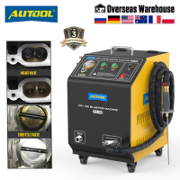AUTOOL HTS705 Dry Ice Blast Cleaning Machine 110V/220V Engine Throttle Carbon Cleaner Crusher Pressure Washing Machine