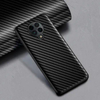 Carbon Fibre texture Phone Case for Xiaomi Poco F2 Pro K30 Pro Ultra Fashion Design Soft Back Cover for Xiaomi Poco F2 Pro Case