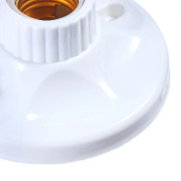 E27 LED Light Bulb Holder Socket Fitting Square Socket dengan kami suis palam E27 Base Hanging Lamp 