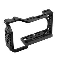 Camera Cage Rig camera universal Aluminum Alloy cage for Sony A6000/A6100/A6300/A6400/A6500 Cameras