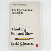 Daniel Kahneman Thinking Fast and Slow Reading English Books Adult A Lifetimes Worth of Wisdom Economic Management Books
