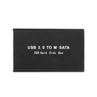 918A SSD Enclosure USB3.0 mSATA SSD External Storage Box mSata SSD Case- Adapter