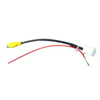 4 Pin Car Radio Reverse Camera RCA Input Plug Cable Car Back Up Cable Adapter Car Male Connector For Toyota
