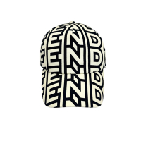 FENDI 限量發售MJ設計師聯名款雙字母LOGO(漁夫帽/棒球帽)-(黑白配色)(兩款任選均一價)
