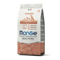 Monge瑪恩吉 天然呵護 成犬糧(鮭魚+米)12kg