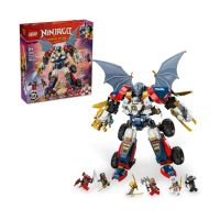 【LEGO 樂高】旋風忍者系列 71834 冰忍的終極合體機械人(機械人 兒童玩具 積木 猛龍崛起 禮物)