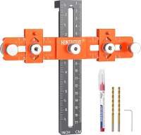 Enhanced Model Cabinet Hardware JigAdjustable Cabinet Handle Template Tool for KnobsHandles and Pull