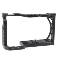 Full Cage Top Camera Cage Rig Stabilizer for Sony A6500/A6400/A6300/A6000 Cell Cage with Shoe Mount Thread Holes