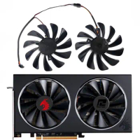 NEW 95MM CF1010U12S FDC10U12S9-C RX 5700 XT GPU Fan，For PowerColor Red Dragon RX 5700 5700XT 5600XT Graphics card cooling fan