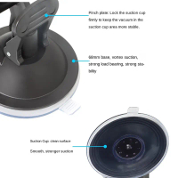 Kereta GPS DV DVR Universal Mini Suction Cup gunung Tripod Pemegang Kereta Kereta Kereta GPS DV DVR 