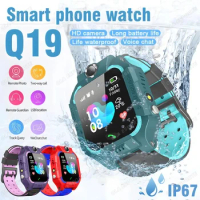 Q19 Kids Smart Watch New Sim Card Smartwatch for Children SOS LBS Camera Voice Chat Call Phone Watch Boys Girls Sport Smartwatch
