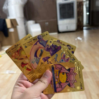 Thẻ Bài Pokémon Gold Edition - Bộ 5 Thẻ Đặc Biệt Với Mewtwo, Mew, Lapras, Gyarados & Pikachu - Phiên