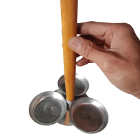 Cetakan Bakwan 3 Lubang Anti Lengket/Cetakan Bakwan Bulat Anti Lengket /Cetakan Bakwan Bulat