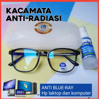 Kacamata Atiradiasi blueray Pria Dan Wanita Melindungi Mata Dari Bahaya Sinar Biru uv  Hp Laptop Dan