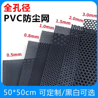 多孔徑機箱PVC防塵網 可定制電腦主機側板防塵罩磁吸過濾網高密度