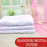 handuk putih hotel mutia hd 101 - putih. Kain handuk
