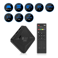M98 Pro Smart Home TV Box Android 10.0 2GB 16GB H313 Core HD 4K Media Player Intelligent Network H400 TV Box