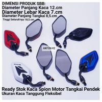 COD - KACA SPION CROME CROM VARIASI MOTOR SUPRA X/BLADE/REVO/VERZA/TIGER/CS1