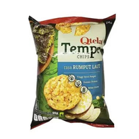 QTELA - Keripik TEMPE - 55gr RUMPUT LAUT
