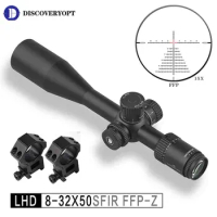2023 new Discovery 8-32 Rifle Scope LHD 8-32X50SFIRFFP-Z ZERO STOP High Definition Bright Glass