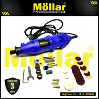 Alat Teknik MOLLAR MG005B Mini Grinder Set 40 Pcs Bor Gerinda Tuner Blister Viral