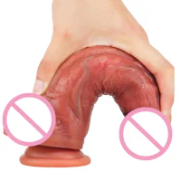 Realistic Penis Huge Dildo for Women Lesbian Toys Suction Cup Dick Silicone Females Masturbation Sex Toys Skin Feeling Big Dildo