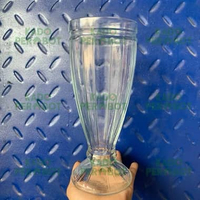 Gelas Jus Kaca Tinggi - Gelas Smoothies - Gelas Kaca Jus - Gelas Tinggi Jus 6 Pcs