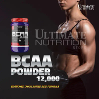 Ultimate Nutrition Flavored BCAA 12,000 suplemen fitness / suplemen gym / suplemen protein penambah 