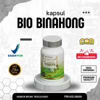 Bio Binahong Barbeque Kapsul Herbal Alami Daun Binahong 45 Kapsul BPOM TR203313951 Halal Premium Qua