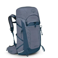 【Osprey】☆新改款☆ Tempest 33 輕量化登山背包 女 錨藍地圖(輕量旅行後背包 快速移動單車登山健行背包)