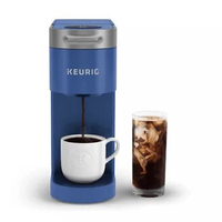 Coffee Shop Keurig K-Slim + ICED Single-Serve Coffee Maker, Blue