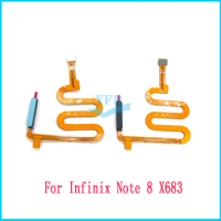 For Infinix Note 8 X692 8i X683 Touch ID Home Button Key Fingerprint Sensor Flex Cable