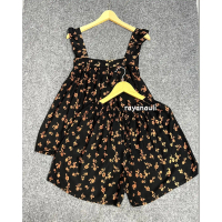 Setelan Pendek Tanktop Vira Rayon Atasan Celana Pendek Baju Bali Wanita Dewasa