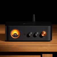 Fosi Audio Amplifier 2.1 Channel DAC Bluetooth VU Meter High Power - MC351