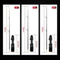 冰釣竿temu俄羅斯北歐ml m mh冬釣超短插節跨境冰釣竿