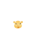 ต่างหูผู้หญิงทองคำ 99.9% Pygmy Hippo NG1E4338-SG (*จำหน่ายเป็นชิ้น)