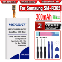 HSABAT 300mAh EB-BR365ABE Battery for Samsung Gear Fit2 Pro Fitness SM-R365 R365 Gear Fit 2 Pro