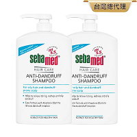 sebamed施巴 油性洗髮乳1000ml 2入組