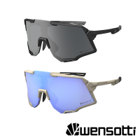《Wensotti》運動太陽眼鏡/護目鏡 wi6971系列 SP高功能增豔鏡 可掛近視內鏡 抗藍光/路跑/單車/運動