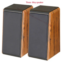 8 Inch 4 Ohm 200W 2.0 Stereo Three-Wey Passive Speaker Bookshelf Speakers Home HiFi Loudspeaker is Suitable For Amplifier Audio