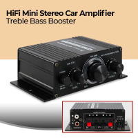 MutiaraMall Jakarta - Lepy Hi-Fi Mini Stereo Car Amplifier Treble Bass Booster - AK-170