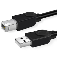【LineQ】USB2.0 A公對B公銅芯列印掃描器連接傳輸線-3m
