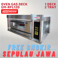 OVEN DECK 1 DECK 2 TRAY GOMESIN GM-RFL12D OVEN ROTI 1 DECK 2 TRAY