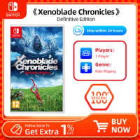 Nintendo Switch - Xenoblade Chronicles Definitive Edition Game Deals for Nintendo Switch OLED Nintendo Switch Lite Game Card