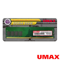 UMAX DDR4 2666 16GB 2048X8 桌上型記憶體