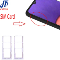20Pcs Single SIM SD Card Tray Holder For Samsung Galaxy A12 A22 A32 A42 A52S A72 Reader Slot Waterproof Container Adapter Parts