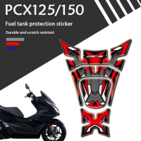 Motorcycle Accessories Decorative Protector Tank-pad 3D Decal Reflection Sticker For Honda PCX125 PCX150 2018 2019 2020