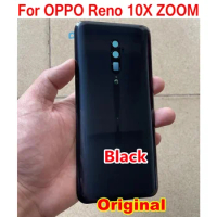 Original Housing Door Rear Cover For OPPO Reno 10X ZOOM Back Battery Case CPH1919 Phone Shell Lid + Adhesive