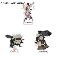 Black Clover Anime Figure Asta Cosplay Acrylic Stand Model Plate Desk Decor Standing Sign Fans Collection Props